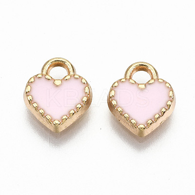 Alloy Enamel Charms X-ENAM-S126-015B-RS-1
