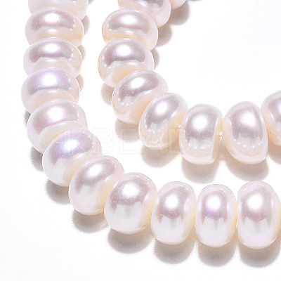 Natural Cultured Freshwater Pearl Beads Strands PEAR-N015-07B-1