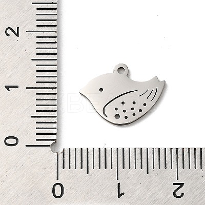 Non-Tarnish 201 Stainless Steel Pendants LS-STAS-E206-04P-06-1
