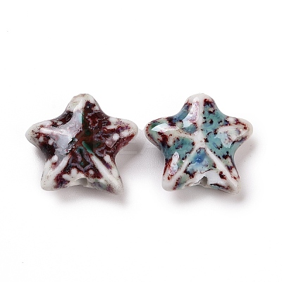 Handmade Porcelain Beads LS-X-PORC-N004-27F-1