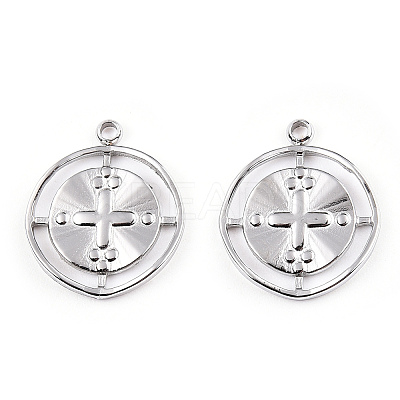 Non-Tarnish 304 Stainless Steel Pendants LS-STAS-A066-06P-1