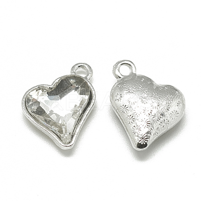 Alloy Glass Pendants PALLOY-T040-12mm-01-1