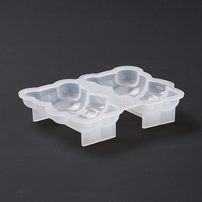 DIY Bear Display Decoration Silicone Molds X-DIY-P068-01-1