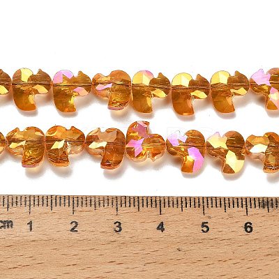 Electroplate Glass Beads Strands EGLA-P066-03A-FR02-1