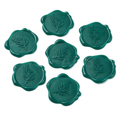 100Pcs Adhesive Wax Seal Stickers DIY-CP0009-47C-1