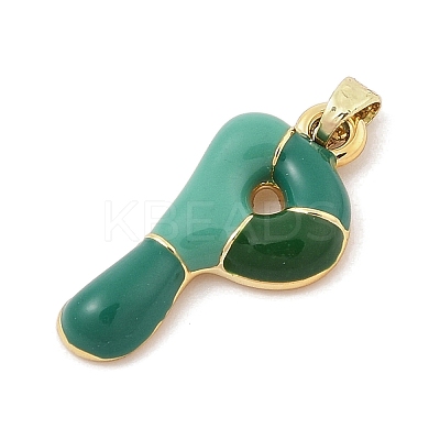 Alloy Enamel Pendants ENAM-S023-01G-P-1