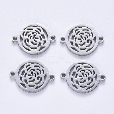 Tarnish Resistant 201 Stainless Steel Links Connectors STAS-S114-21-1