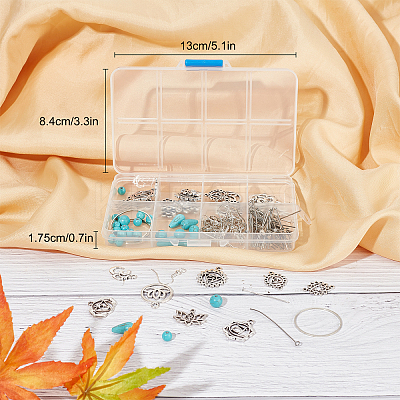 DIY Chakra Dangle Earring Making Kits DIY-SC0019-72-1