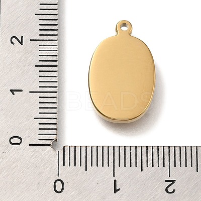 PVD Vacuum Plating 304 Stainless Steel Charms LS-STAS-S148-11G-1