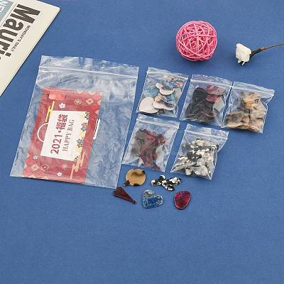 2021 Lucky Bag! Random 5 Styles Cellulose Acetate(Resin) Lucky Bag! DIY-LUCKYBAY-67-1