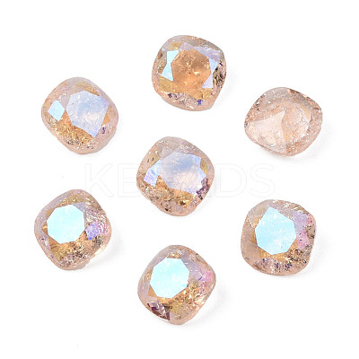 Glass Rhinestone Cabochons MRMJ-N029-02B-06-1