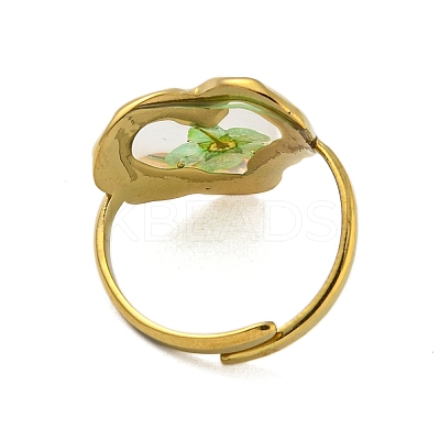 Brass Adjustable Rings for Women RJEW-G265-10G-C01-1