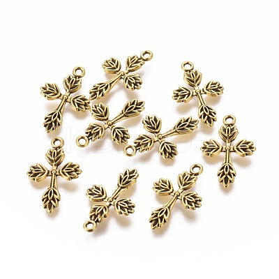 Tibetan Style Alloy Gothic Pendants GLF0175Y-1