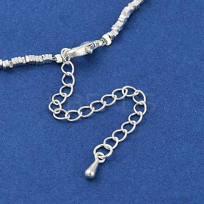 Bowknot Brass Pendant Necklaxes NJEW-F475-05P-1