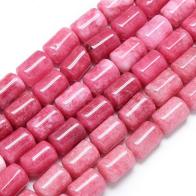 Natural Malaysia Jade Beads Strands G-B165-E08-8x12mm-1