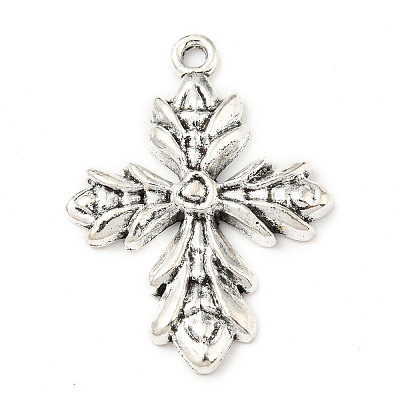 Tibetan Style Alloy Pendants PALLOY-P293-166-1