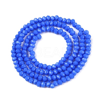 Opaque Solid Color Imitation Jade Glass Beads Strands LS-EGLA-A044-P2mm-D32-1