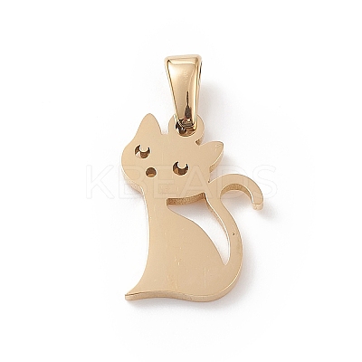 PVD Vacuum Plating 304 Stainless Steel Pendants STAS-G284-20G-1