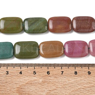 Natural Malaysia Jade Beads Strands G-K392-B20-13X18MM-1