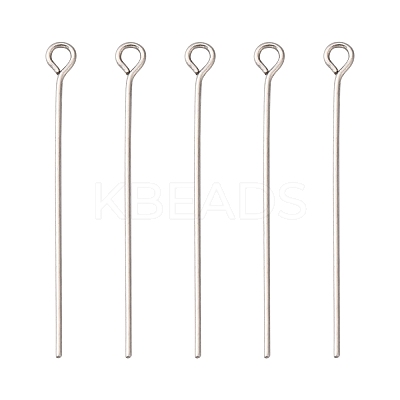 Tarnish Resistant 304 Stainless Steel Eye Pin STAS-R045-35mm-1