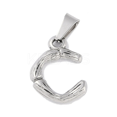 Non-Tarnish 304 Stainless Steel Pendants STAS-F235-01P-C-1