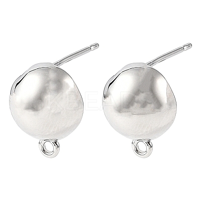 SHEGRACE Brass Stud Earring Findings XGRQ64407-867P-1