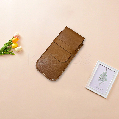 1Pc Rectangle PU Imitation Leather Single Watch Storage Bag DIY-CL0001-11A-1