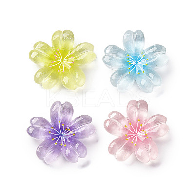 Opaque Resin Cabochons RESI-R455-01O-1