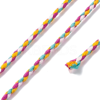 4-Ply Polycotton Cord with Metallic Thread LS-OCOR-Z003-D121-1