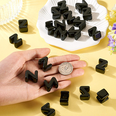 Acrylic European Beads OACR-TAC0013-14Z-1