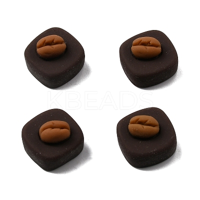 Imitation Food Resin Cabochons RESI-WH0035-18B-A03-1