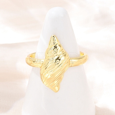 Brass Adjustable Cuff Rings RJEW-C139-02G-1