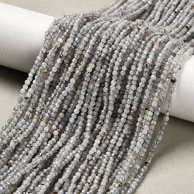 Natural Labradorite Beads Strands G-RM2025-10-2mm-1