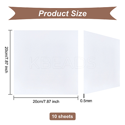 ABS Plastic Mould Plates LS-DIY-WH0399-36A-1