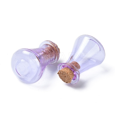 Glass Cork Bottles AJEW-O032-01E-1