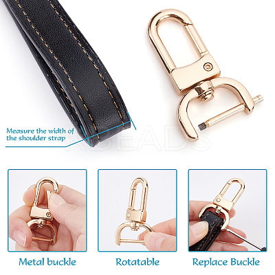 6 Sets 3 Colors Alloy Swivel Lobster Claw Clasps FIND-PH0003-90-1