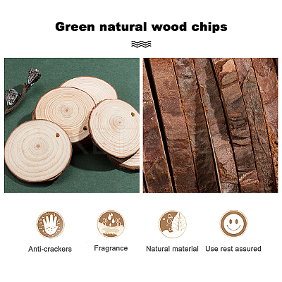 DIY Wood Hnag Tag Kits DIY-OC0001-58-1