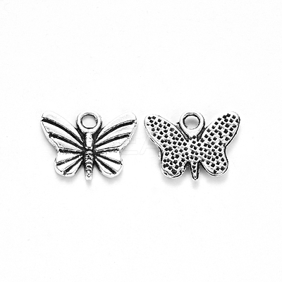 Tibetan Style Alloy Charms TIBE-S320-178AS-LF-1