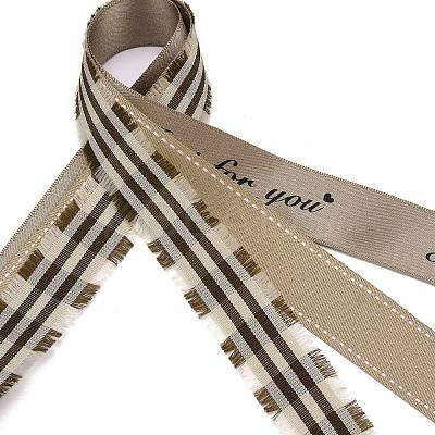 9 Yards 3 Styles Polyester Ribbon SRIB-A014-H01-1