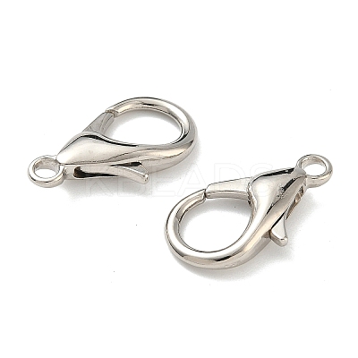 Alloy Lobster Claw Clasps PALLOY-P316-01P-1