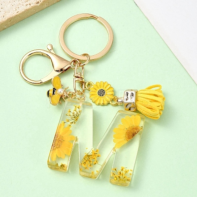 Resin & Alloy Enamel Keychain KEYC-YW00134-13-1