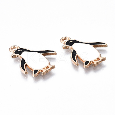 Eco-Friendly Alloy Enamel Pendants ENAM-Q437-009-NR-1