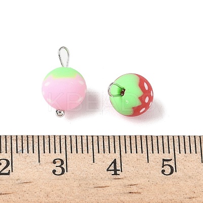 Handmade Polymer Clay Pendants CLAY-I012-01P-1