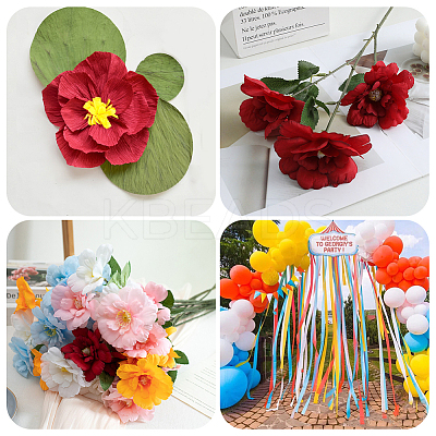 Handmade Crepe Paper DIY-WH20053-68B-1