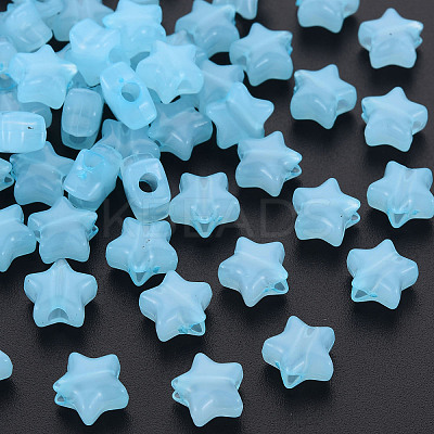 Imitation Jelly Acrylic Beads MACR-S373-45-E08-1