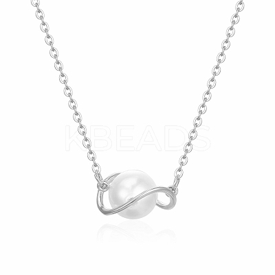 Pearl Pendant Necklaces UB6498-2-1