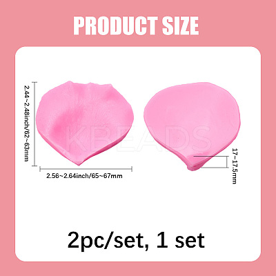 1Pc Petal Leaf Molding Silicone Molds SIL-SC0002-85A-1