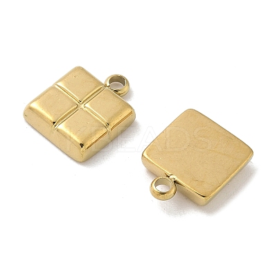 304 Stainless Steel Pendants STAS-D127-06G-1