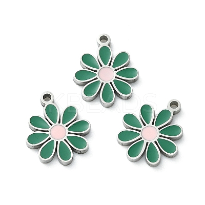 304 Stainless Steel Manual Polishing Charms STAS-C075-34P-1