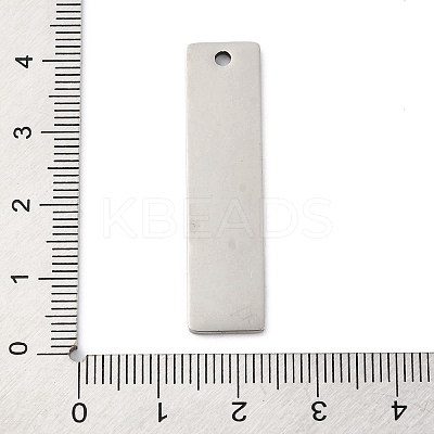 Anti-Tarnish 201 Stainless Steel Pendants STAS-R002-15P-1